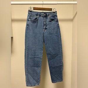 WILD FABLE high rise straight jean